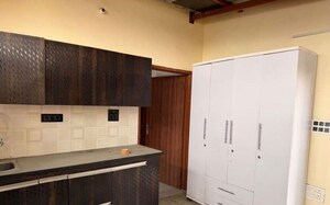 Kitchen in 1 RK Builder Floor at Aman Vihar – for Rent
