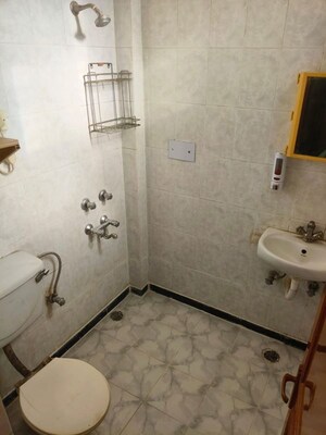 Bathroom in 3 BHK Builder Floor at Ansal Florence Residency, Sector 57 – for Sale