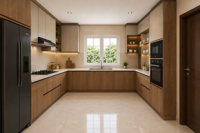 Kitchen, kaiparambu jn 3 Bedroom 2500 Sq.Ft. Villa In Kaiparambu jn Thrissur 10410292