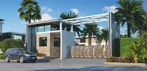 4 BHK Villa – Exterior View View at CMG Halcyon Homes, Osman Nagar - for Rent