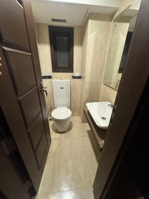 Bathroom in 5 BHK Apartment at Ambience Caitriona, Sector 24 – for Rent