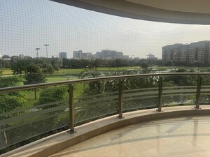 Balcony in 5 BHK Apartment at Ambience Caitriona, Sector 24 – for Rent