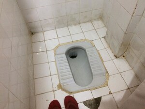 Bathroom in 1 BHK Apartment at Somwar Peth – for Sale