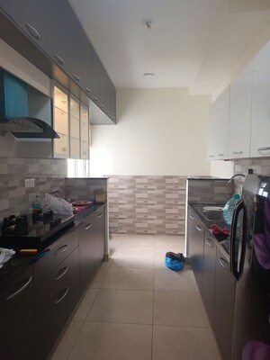 Kitchen in 3 BHK Apartment at Prestige Jindal City, Bagalakunte – for Rent