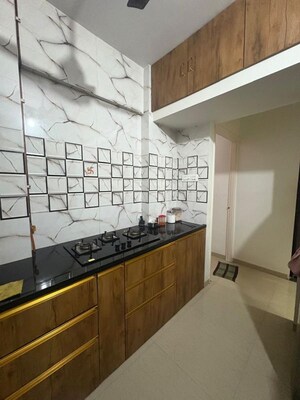 Kitchen in 1 BHK Apartment at Vihang Valley Phase1, Kasarvadavali – for Rent