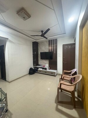 Living Room in 1 BHK Apartment at Vihang Valley Phase1, Kasarvadavali – for Rent
