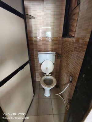 Bathroom in 1 BHK Apartment at Prestige Residency Gardenia, Ghodbunder Road – for Rent