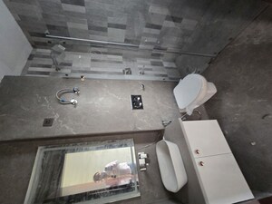 Bathroom in 3 BHK Builder Floor at Kohat Enclave – for Sale