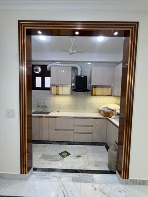 Kitchen in 3 BHK Apartment at Malviya Nagar – for Rent