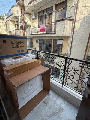 Kitchen in 3 BHK Apartment at Malviya Nagar – for Rent