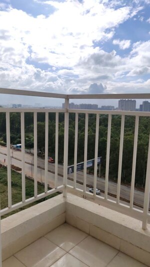 Balcony in  Apartment at Shriram Luxor, Hennur Road – for Rent