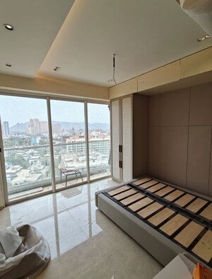 Bedroom in 3.5 BHK Apartment at Indiabulls One Indiabulls, Pokhran Road No Two – for Rent