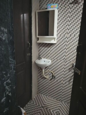 Bathroom in 1 BHK Apartment at Ganesha Sai Basera, Ulwe – for Rent