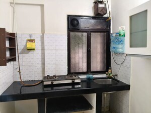 Kitchen in 1 BHK Apartment at Shiv Parvati Society, Nerul – for Rent