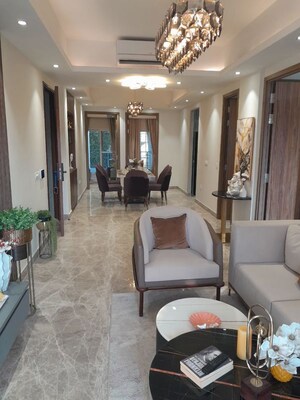 Living Room in 3 BHK Builder Floor at Sector 45 – for Rent