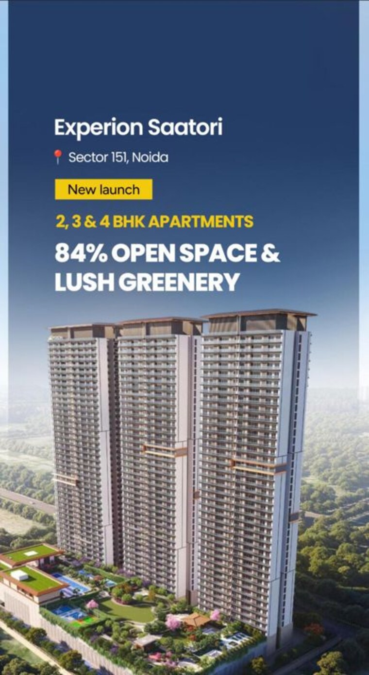 Exterior View, experion-saatori 4 Bedroom 3150 Sq.Ft. Apartment In Sector 151 Noida 10410173