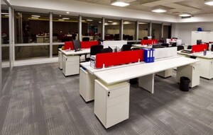 Team Area in  Office Space at Trade Avenue, Andheri East – for Rent