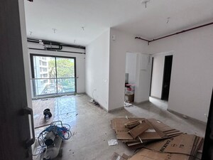 Living Room in 2 BHK Apartment at Adani Ten BKC, Bandra East – for Rent