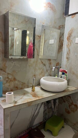 Bathroom in 1 BHK Apartment at Vihang Valley Phase1, Kasarvadavali – for Rent