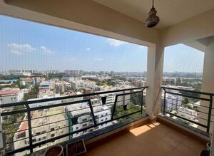 Balcony in 3 BHK Apartment at HM Symphony, Kasavanahalli – for Rent