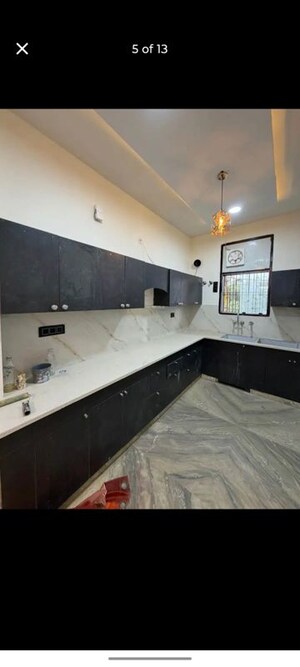 Kitchen in 3 BHK Builder Floor at Green Fields Colony – for Rent