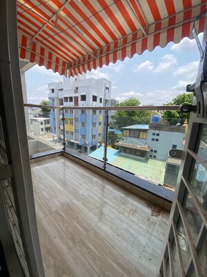 Balcony in 1 BHK Apartment at Wadgaon Sheri – for Rent