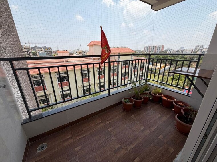 Balcony, cbr-sarasthira 3 Bedroom 1800 Sq.Ft. Apartment In Kr Puram Bangalore 10347280