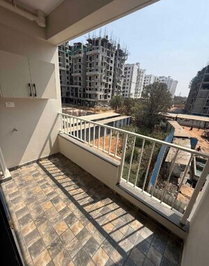 Balcony in 3 BHK Apartment at Saritha Serene, Gunjur – for Rent