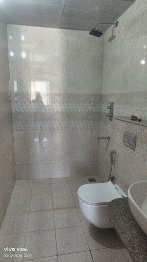 Bathroom in 3 BHK Apartment at Concorde Auriga, Kr Puram – for Rent