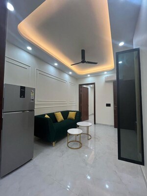 Living Room in 2 BHK Builder Floor at Sushant Lok I – for Rent