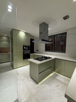 Kitchen in 4 BHK Builder Floor at Greater Kailash ii – for Sale