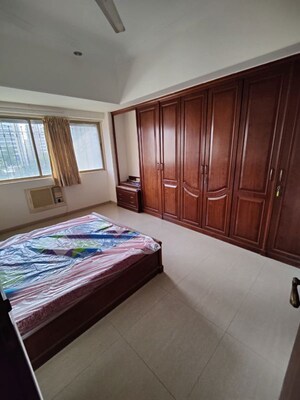 Bedroom in 3 BHK Apartment at Juhu Residency, Juhu – for Rent