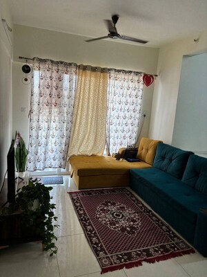 Living Room in 2 BHK Apartment at Kolte Patil Life Republic Aros, Hinjewadi – for Rent