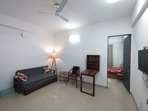 Living Room in 1 BHK Builder Floor at Nathupur – for Rent