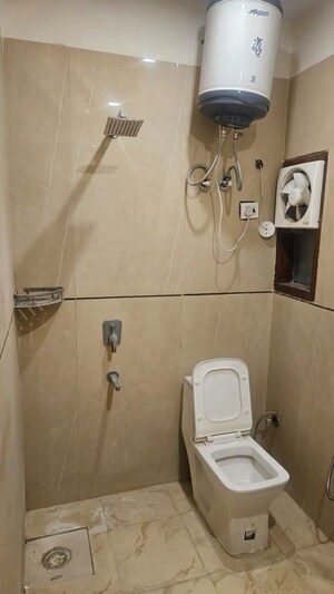 Bathroom in 1 BHK Builder Floor at Nathupur – for Rent