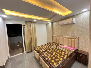 Bedroom in 1 BHK Builder Floor at DLF Siris Estate, Sector 24 – for Rent