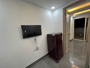 Living Room in 1 BHK Builder Floor at DLF Siris Estate, Sector 24 – for Rent