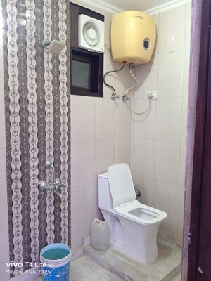 Bathroom in 2 BHK Builder Floor at Panchsheel Vihar – for Rent