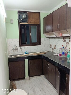 Kitchen in 2 BHK Builder Floor at Panchsheel Vihar – for Rent