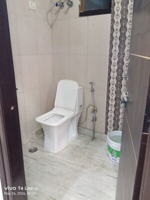 Bathroom in 2 BHK Builder Floor at Panchsheel Vihar – for Rent