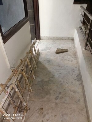 Balcony in 2 BHK Builder Floor at Panchsheel Vihar – for Rent