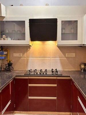 Kitchen in 1 BHK Apartment at Sector 42 – for Rent