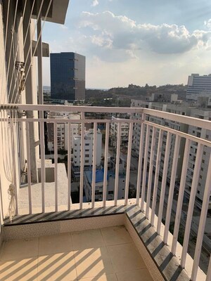 Balcony in 2 BHK Apartment at Jains Carlton Creek Phase 2, Manikonda – for Sale