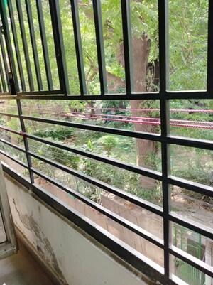 Balcony in 2 BHK Builder Floor at Malviya Nagar – for Rent