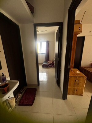 Living Room in 2 BHK Apartment at Shapoorji Pallonji Joyville Hinjewadi, Hinjewadi – for Rent