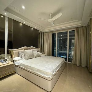 Bedroom in 5 BHK Apartment at Windsor Grande Residences, Andheri West – for Rent