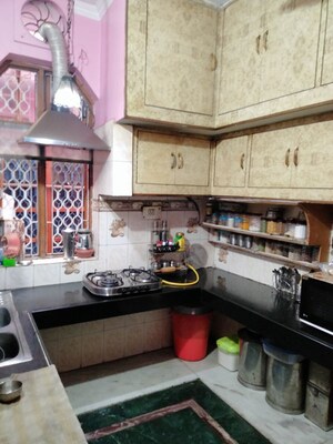 Kitchen in 3 BHK Builder Floor at Shyam Park Extension – for Sale