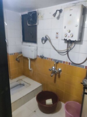 Bathroom in 1 BHK Apartment at Amrut Park CHS, Kalyan West – for Rent