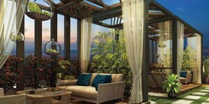 Living Room in 5 BHK Apartment at Crystal Atlantis, Andheri West – for Sale