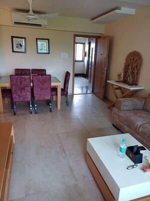 Living Room in 2 BHK Penthouse at Mount Mary – for Rent
